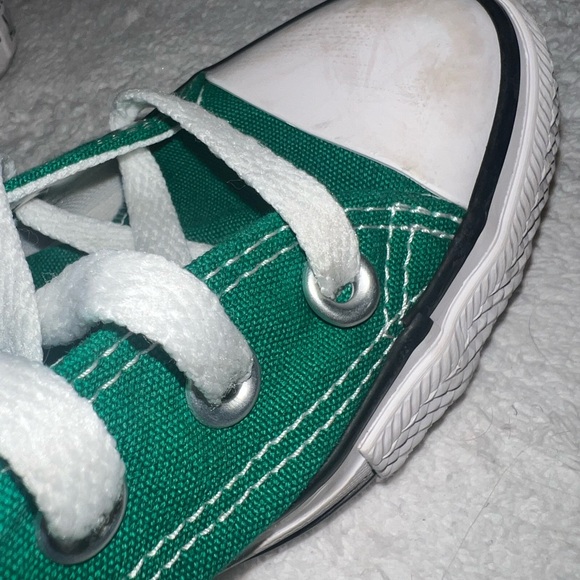 Converse Chuck Taylor Green High-Tops - Picture 5 of 6